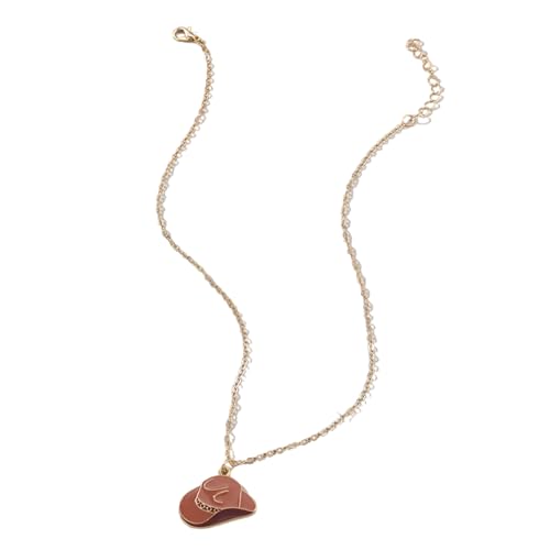 SUMMITDRAGON Stylish Western Themen Halskette Bunt Tropföl Western Serie Hals Accessoire Für Modeliebhaber Gothic Country von SUMMITDRAGON