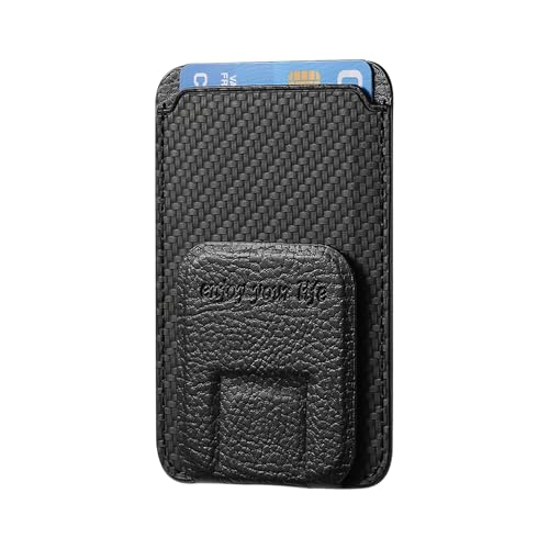 SUMMITDRAGON Telefonkartenhalter Brieftaschenmagnetenstand Für Kreditkarten Und Bargeld Mit Einfachem Zugang Zurück Magnetkartenhalter von SUMMITDRAGON
