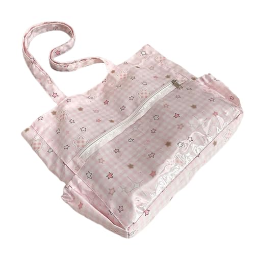 SUMMITDRAGON Trendy Frühlings Achsel Tasche Geräumiger Innenraum Mehrzweck Schulterhandtasche Für Frauen Männer Reisen Freundliche Einkaufen von SUMMITDRAGON