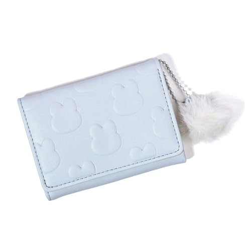 SUMMITDRAGON Triufold Clutches Geldbörse Minimalistische Kreditkartenhalterin Frauen Freizeitbrieftaschen Mode Geldbörsen Coin Cash Cards Beutel Geldbeutel Frauen Kurzerhöhte Brieftasche von SUMMITDRAGON