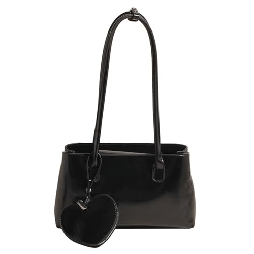 SUMMITDRAGON Umhängetasche Für Frauen PU Lederschlollen Hoboes Handtasche Retro Clutches Tasche Mit Reißverschluss Für Abend Party Trendy Unterarmtasche von SUMMITDRAGON