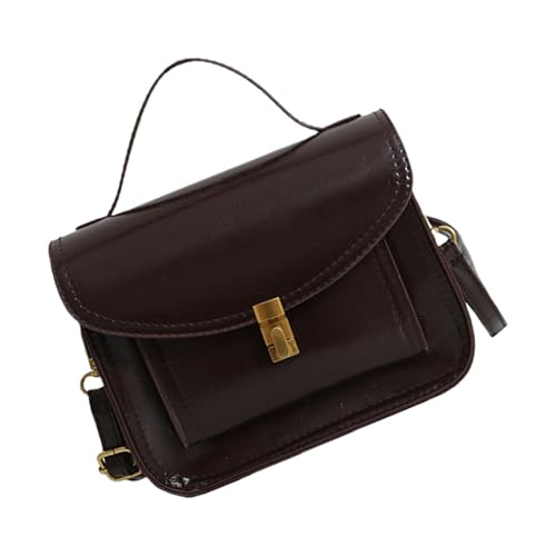SUMMITDRAGON Weiche Leder Crossbody Tasche Schulterbeteiligte Satchel Für Frauen Mädchen Verbesserung Der Stile Und Praktikabilität In Verschiedenen Anlässen Praktisches Modest Statement von SUMMITDRAGON
