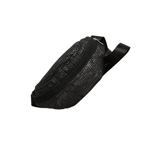 SUMMITDRAGON Zeitgenössische Strasssteine Taillengürtel Für Frauen Crossbody Telefontasche Verstellbarer Schulterpreis Mode Casual Accessoire Compact Taille Pack Für Telefon von SUMMITDRAGON