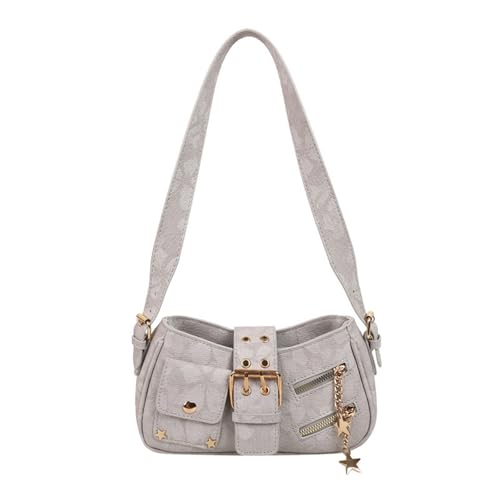 SUMMITDRAGON Zeitgenössische Umhängetasche Für Frauen PU Construction Crossbody Geldtasche Funktionale Organisation Casual Daily Use Ergonomic Crossbody Bag Für Frauen von SUMMITDRAGON