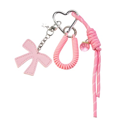 Schöne Herzschlüsselende Handtasche Charme Bögen Schlüsselbeutel Dekorationen Mode Car Schlüsselkette Für Frau Und Mädchen Herzschlüsselungsbeutel Bögen Auto Keyrings Ornamente Handtasche Anhänger von SUMMITDRAGON