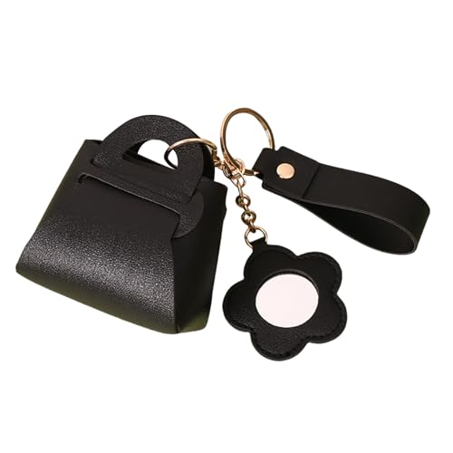 Schöner Schlüsselbund Lederbeutel Charme Schlüsselbundwagen Keyring Hänge Ornamente PU Leder Schlüsselbund Aufbewahrungskoffer Tasche Schlüsselbund PU Leder Schlüsselkette Kleine Aus Charme von SUMMITDRAGON