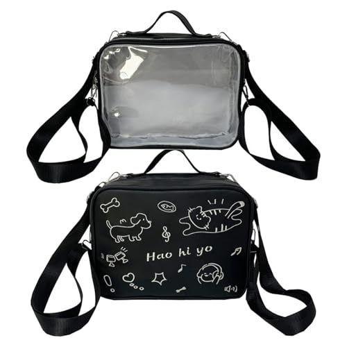 Studentenschule Tasche Schöne Katzen Rucksack Klare Ita Crossbody Preppy Styles Schulter Für Pin Display Frauen Ita Schulter Crossbody Schule Studentenschule Tasche Schöne Katzen Rucksack Klare Ita Crossbody Preppy Styles Schulter Für Pin Display Frauen Ita Schulter Crossbody Schule von SUMMITDRAGON