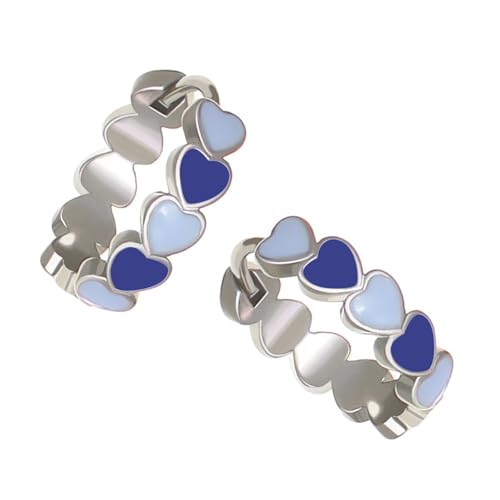 Trendy Coppers Tropföl Herzohrringe Exquisite Metallohrschellen Stilvoller Date Nacht Schmuck Für Mode Enthusiasten Statement Mode Ohrringe von SUMMITDRAGON