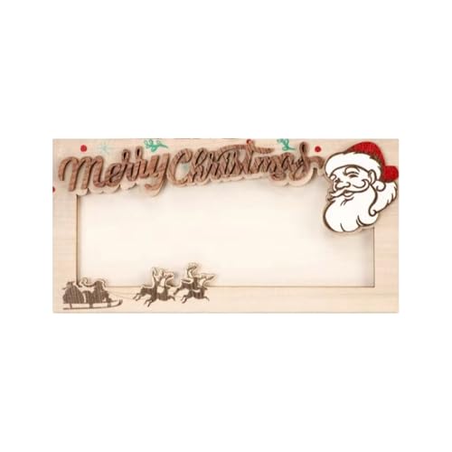 Weihnachtsgeschenkgeldhalter Fashion Holz Geld Geldbörse Festes Geldclip Für Urlaubsfeiern Und Geschenk Geben Dekorative Geldbox von SUMMITDRAGON
