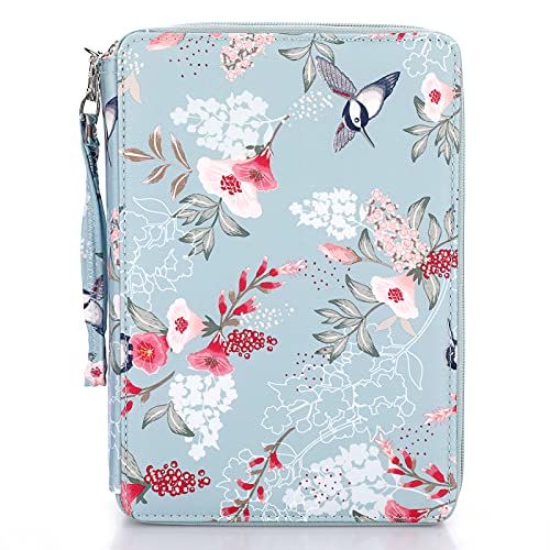 SUMTREE 200 Löcher Federmäppchen, Buntstiftetasche für Zeichner oder Malliebhaber (Kolibri), blau, Fashion von SUMTree