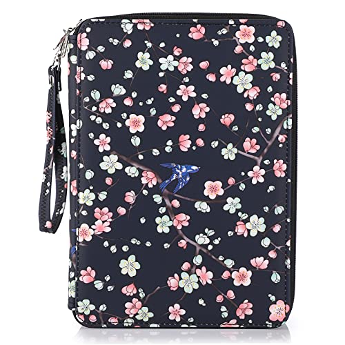 SUMTree Buntstiftetui mit 200 Löchern, für professionelle oder Amateur-Zeichner (Pflaumenblüte) von SUMTree