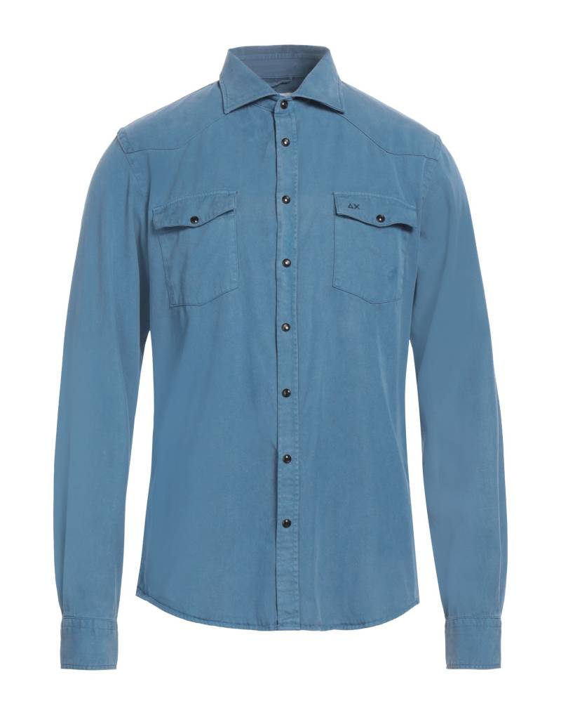 SUN 68 Hemd Herren Blau von SUN 68