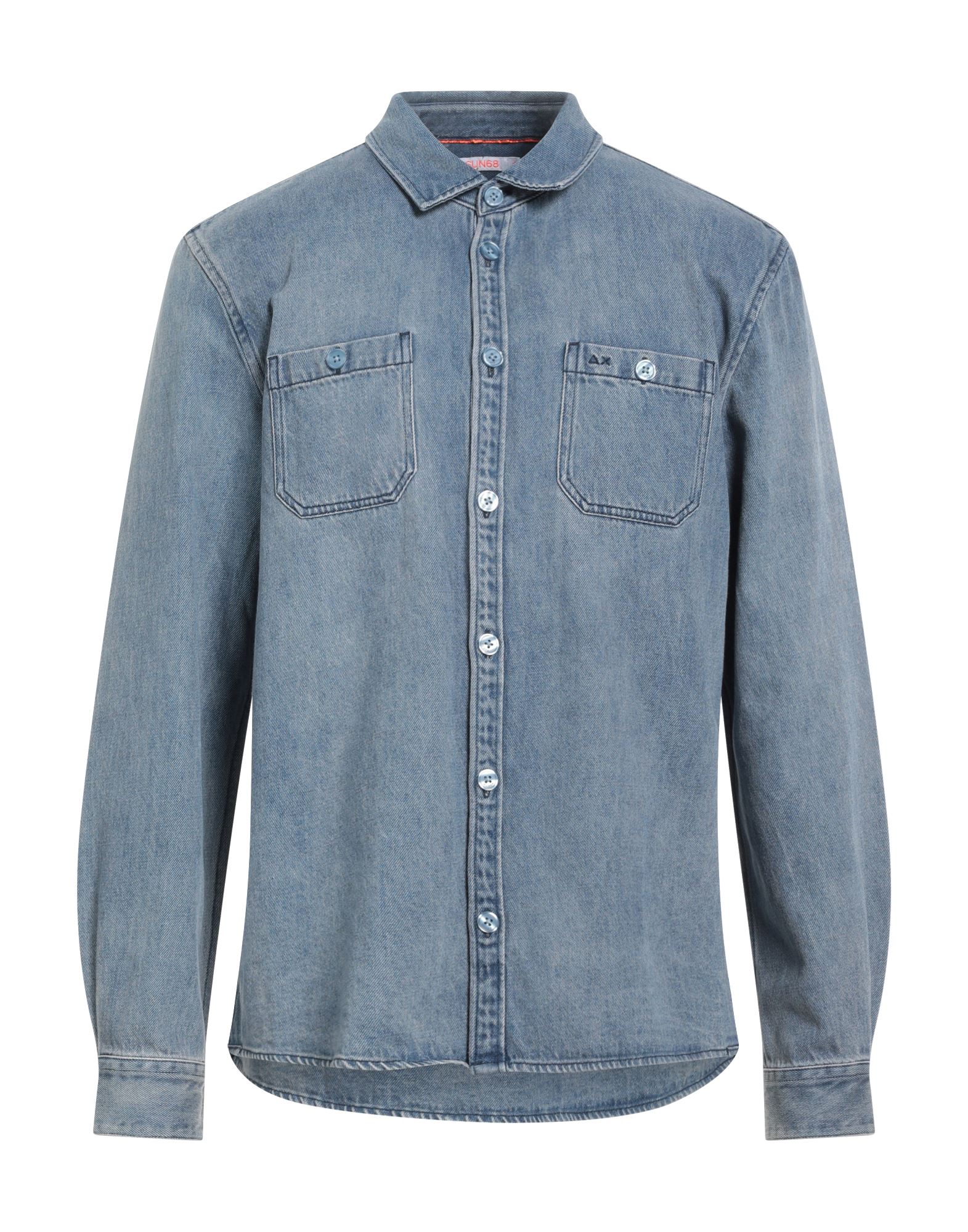 SUN 68 Jeanshemd Herren Blau von SUN 68