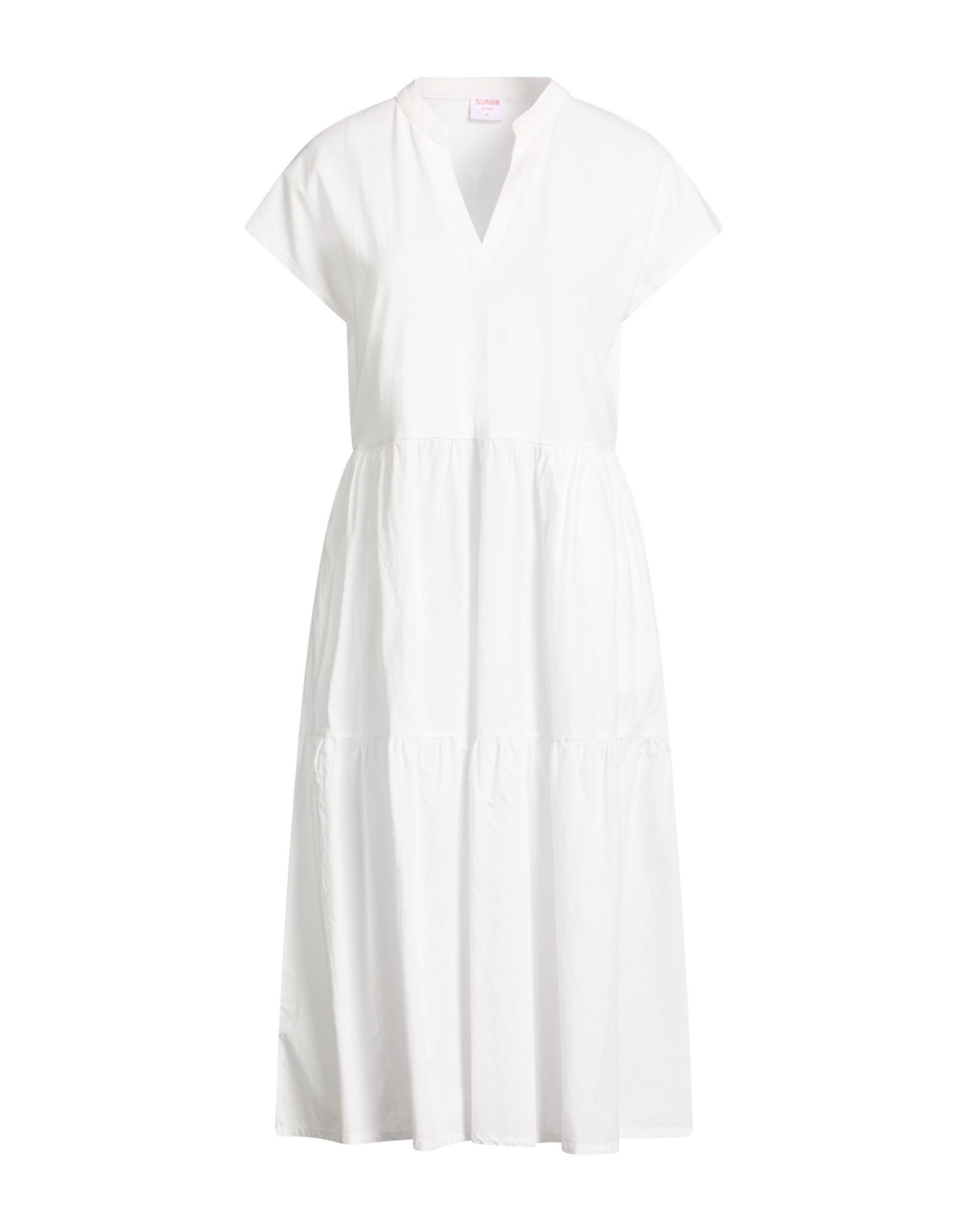 SUN 68 Midi-kleid Damen Weiß von SUN 68