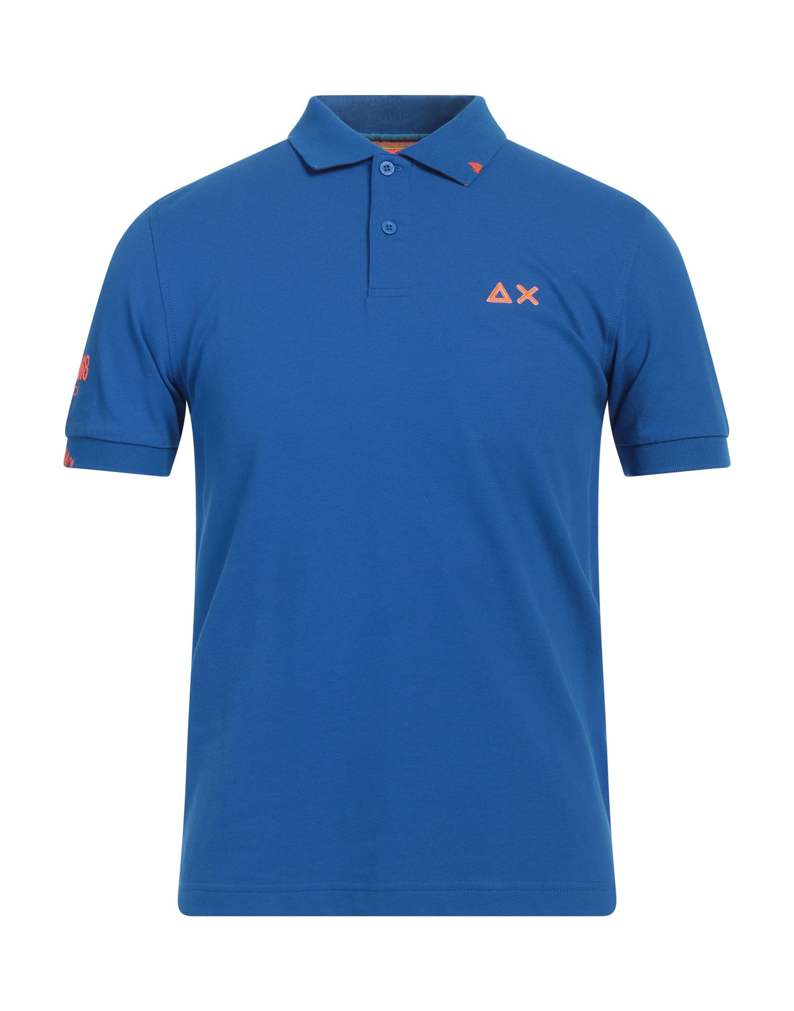 SUN 68 Poloshirt Herren Azurblau von SUN 68