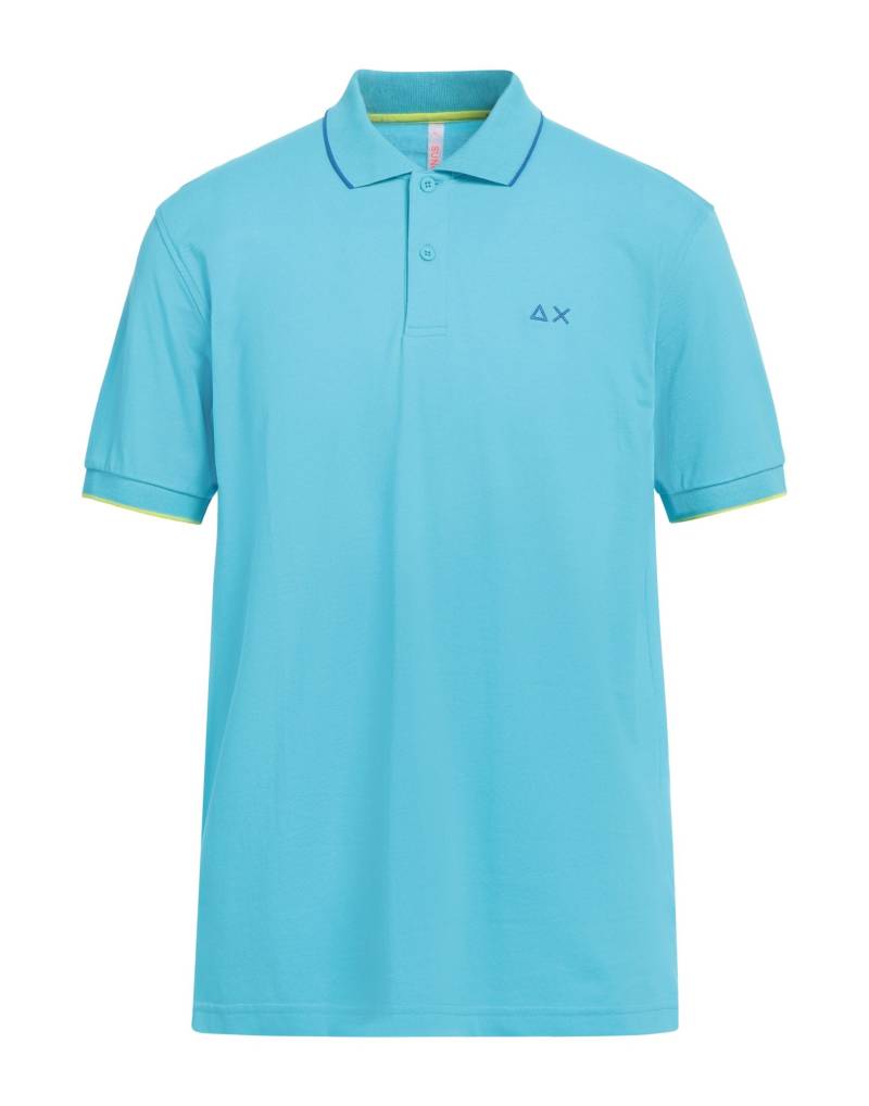 SUN 68 Poloshirt Herren Azurblau von SUN 68