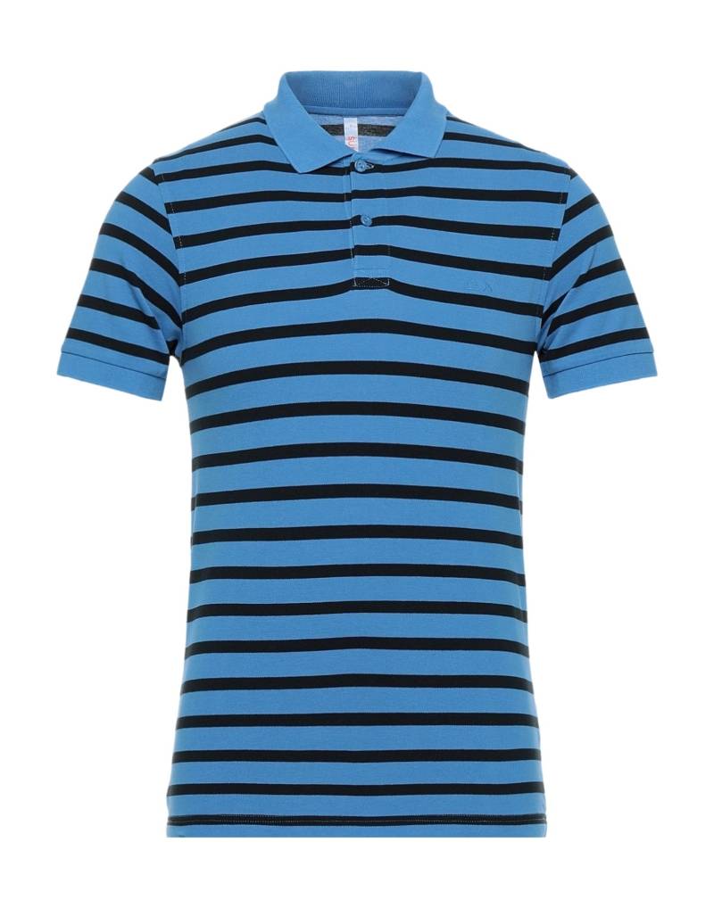 SUN 68 Poloshirt Herren Azurblau von SUN 68