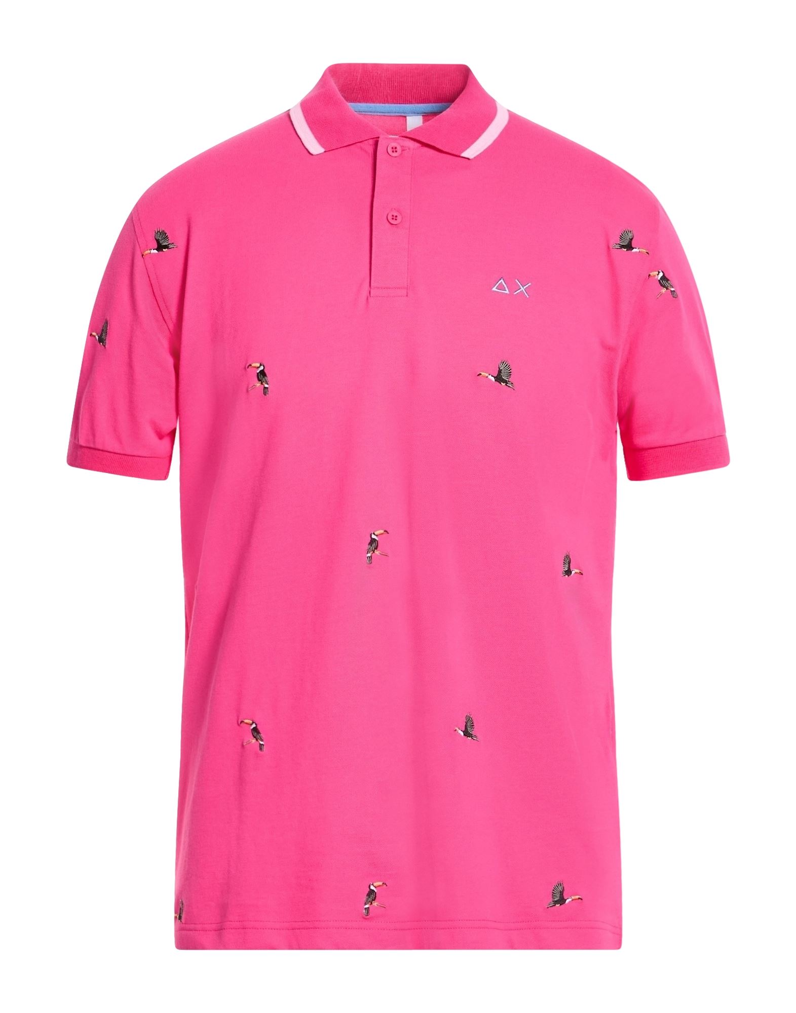 SUN 68 Poloshirt Herren Fuchsia von SUN 68