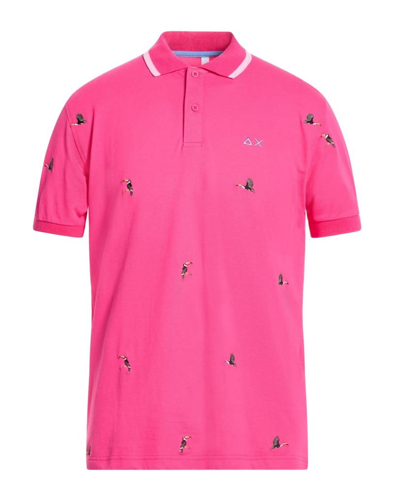 SUN 68 Poloshirt Herren Fuchsia von SUN 68