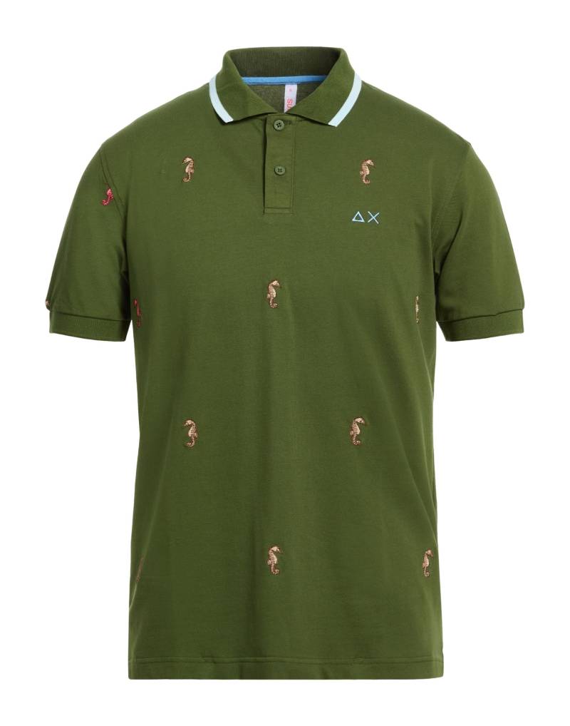 SUN 68 Poloshirt Herren Militärgrün von SUN 68