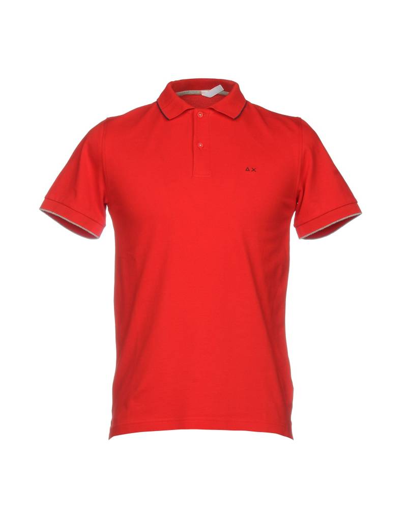 SUN 68 Poloshirt Herren Rot SUN 68 Poloshirt Herren Rot von SUN 68