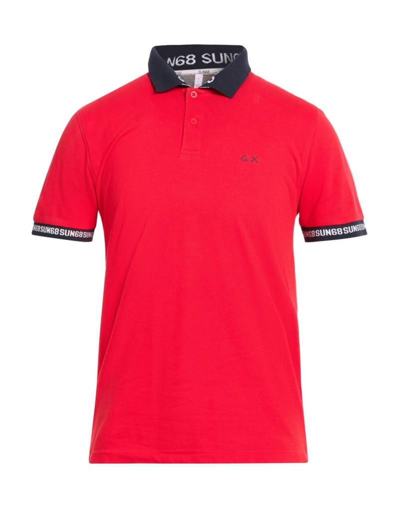 SUN 68 Poloshirt Herren Rot von SUN 68