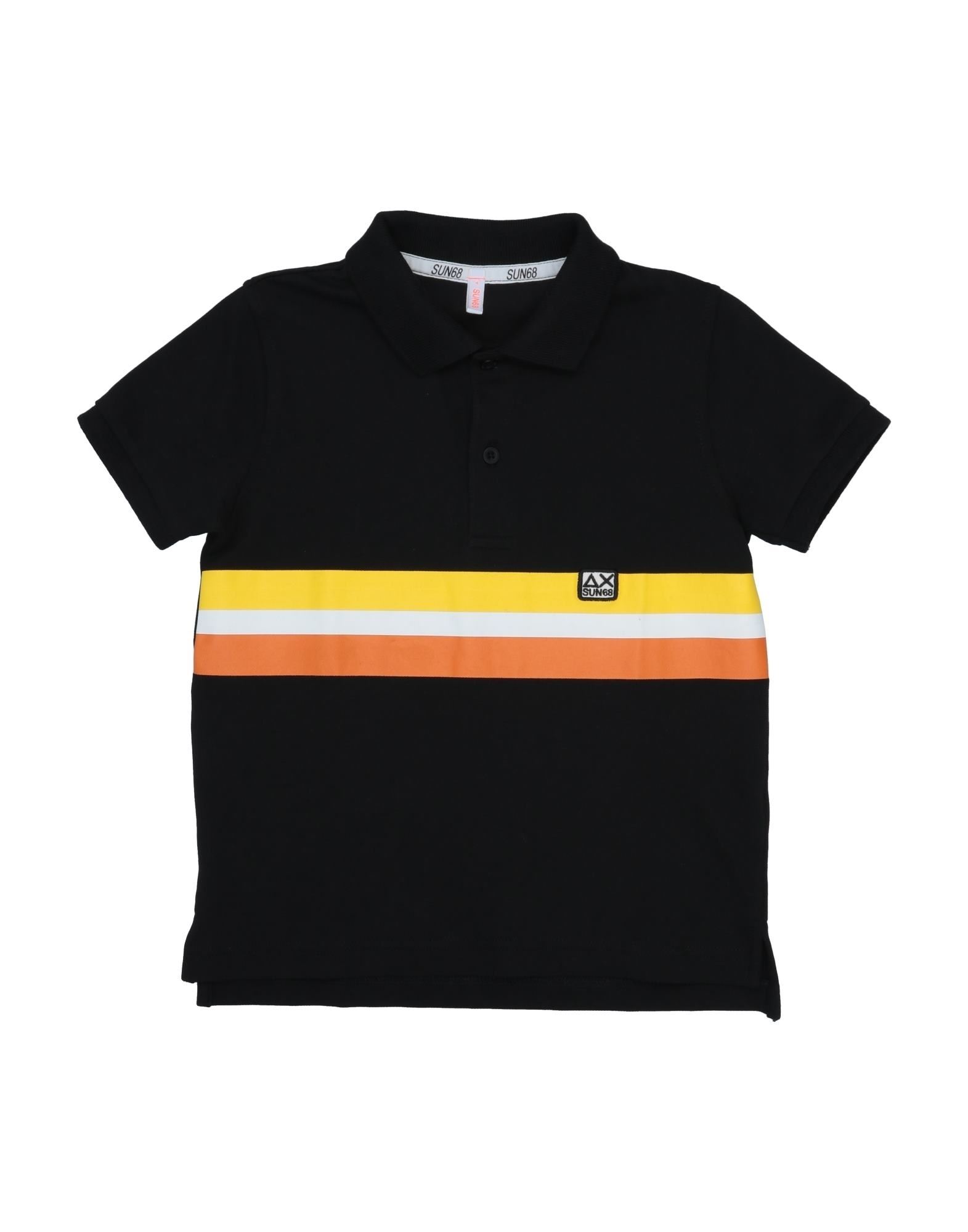 SUN 68 Poloshirt Kinder Schwarz von SUN 68