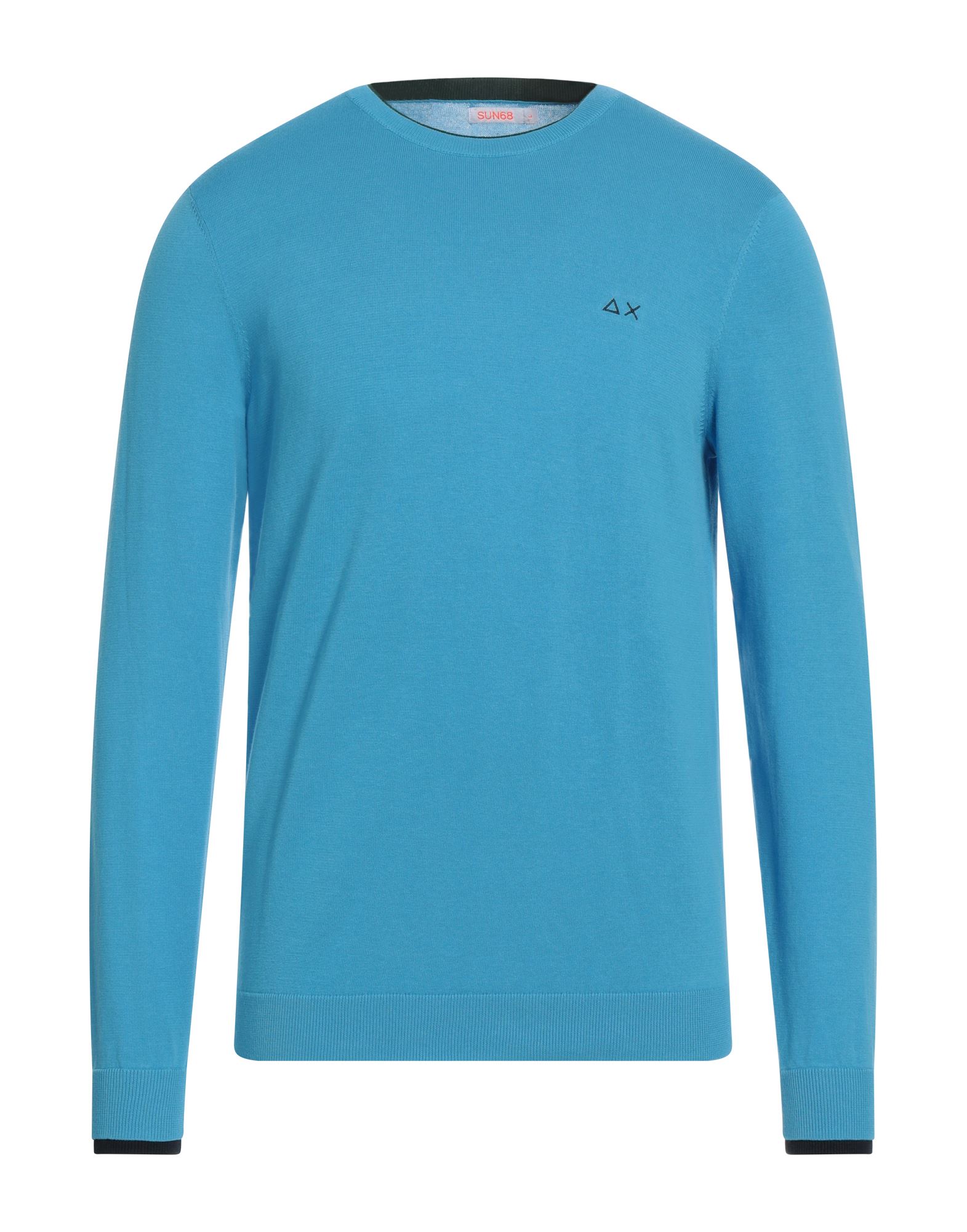 SUN 68 Pullover Herren Azurblau von SUN 68