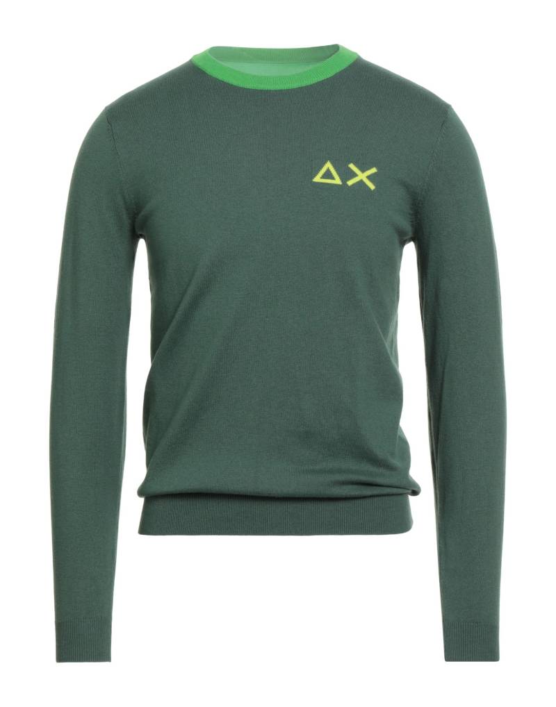 SUN 68 Pullover Herren Dunkelgrün von SUN 68