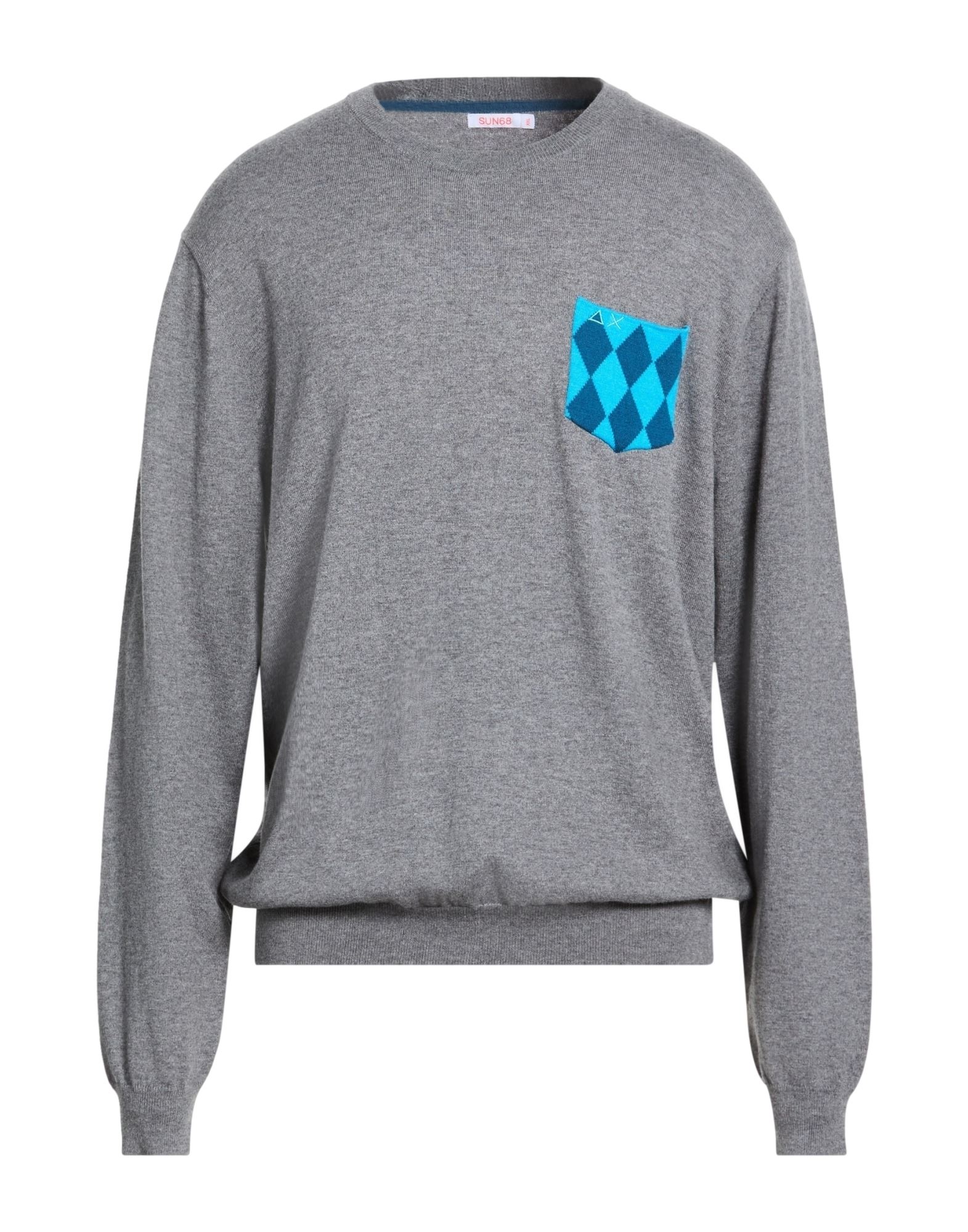 SUN 68 Pullover Herren Hellgrau von SUN 68