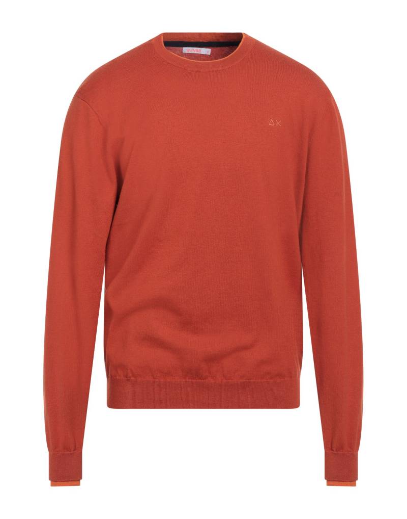 SUN 68 Pullover Herren Rostrot von SUN 68