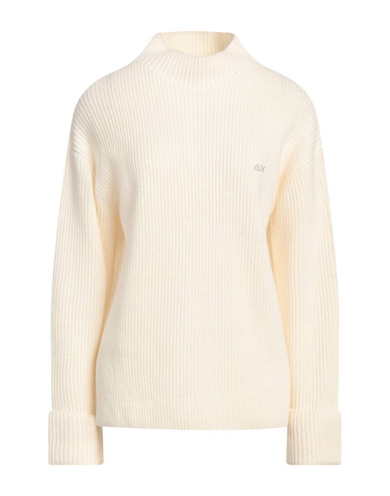 SUN 68 Rollkragenpullover Damen Cremeweiß von SUN 68