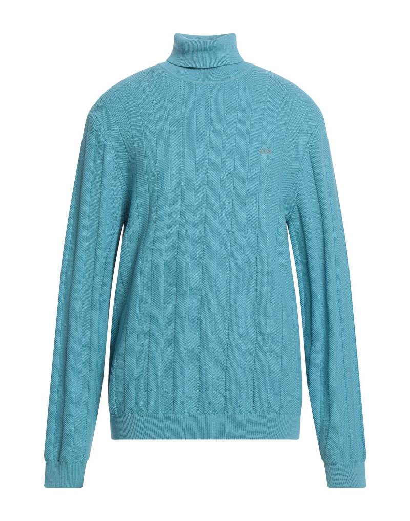 SUN 68 Rollkragenpullover Herren Azurblau von SUN 68