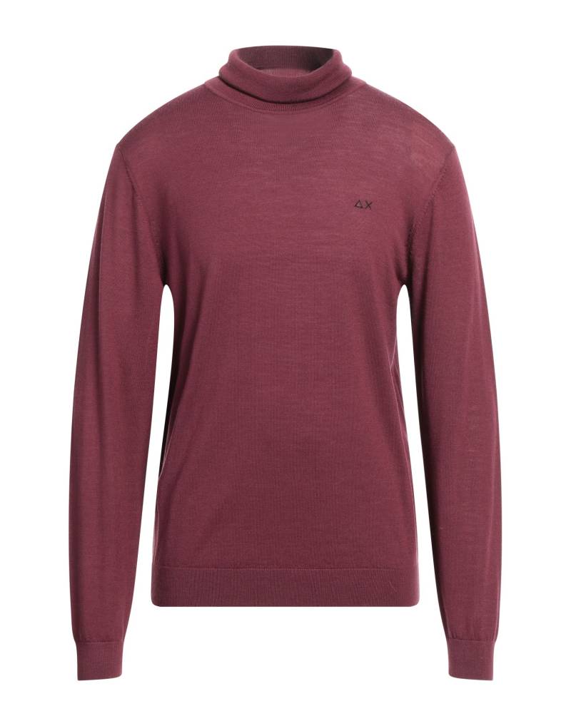 SUN 68 Rollkragenpullover Herren Bordeaux von SUN 68
