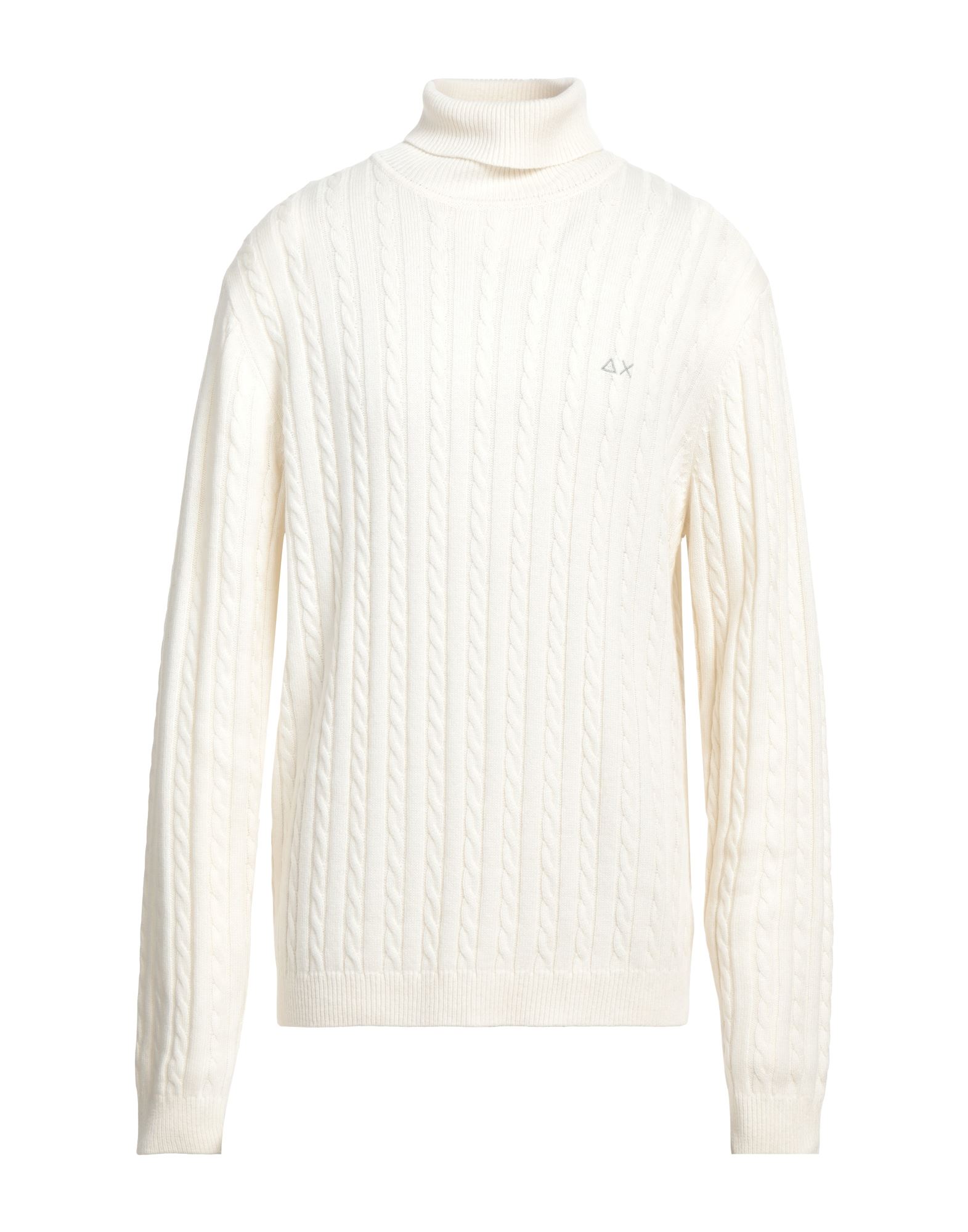 SUN 68 Rollkragenpullover Herren Cremeweiß von SUN 68