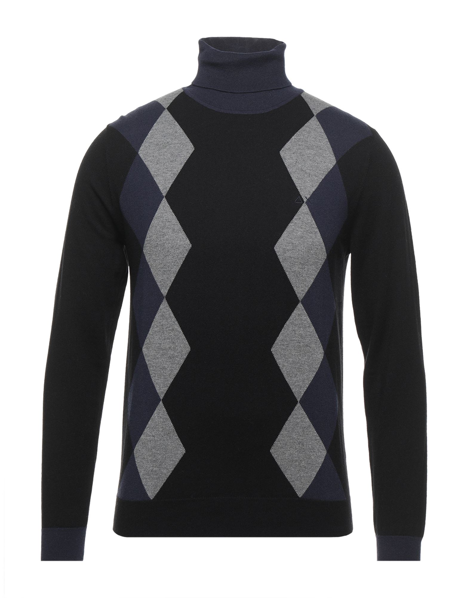 SUN 68 Rollkragenpullover Herren Schwarz von SUN 68