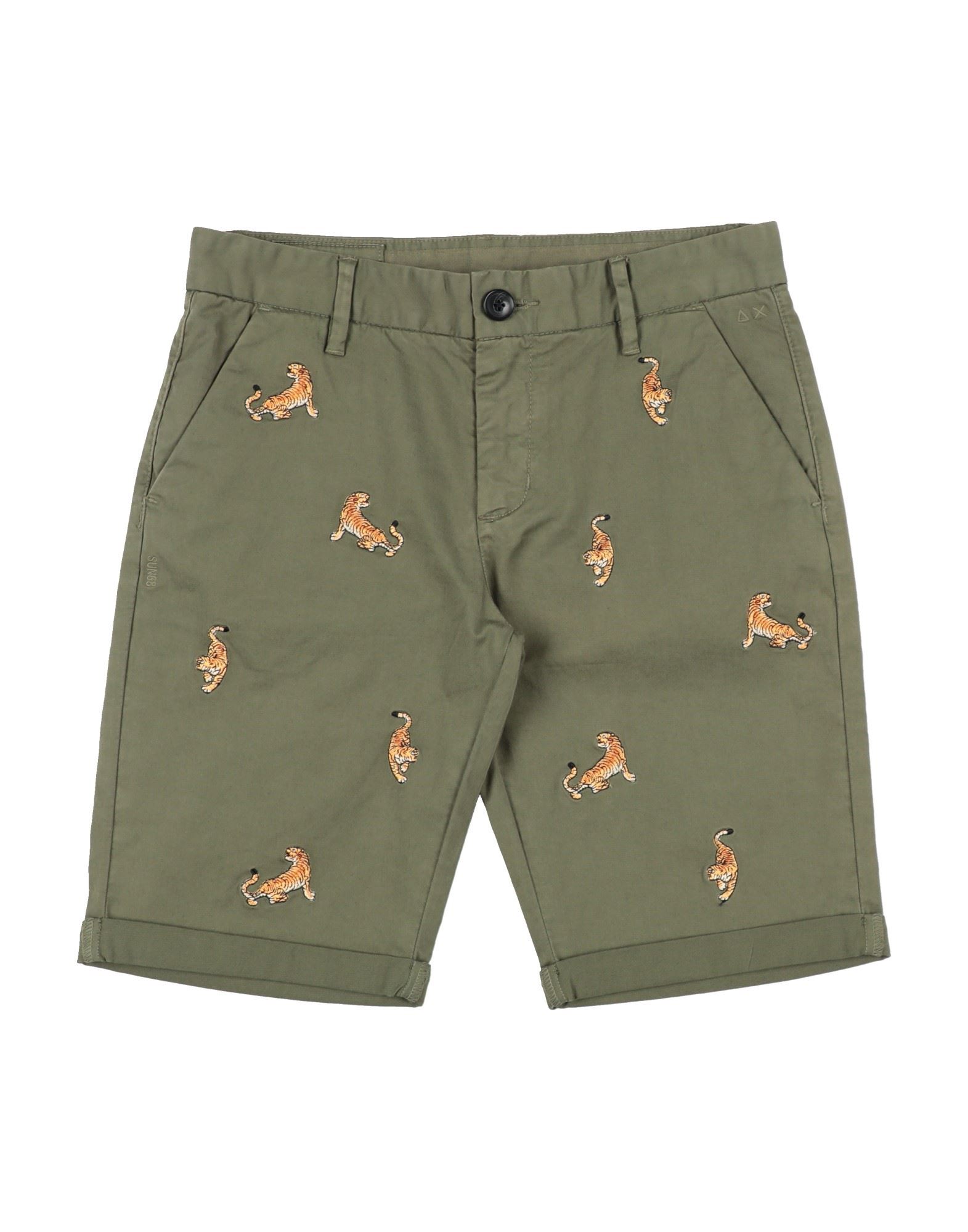 SUN 68 Shorts & Bermudashorts Kinder Militärgrün von SUN 68