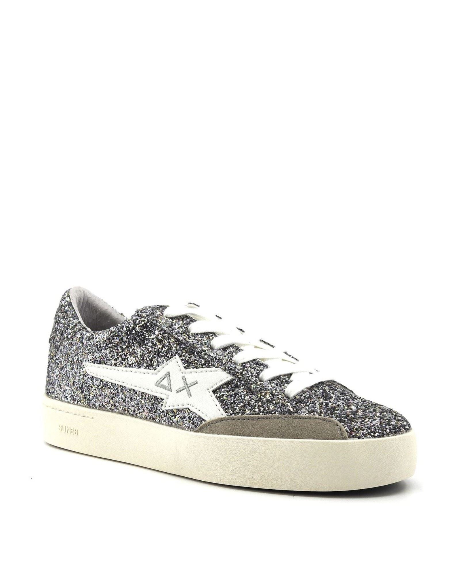 SUN 68 Sneakers Damen Silber von SUN 68