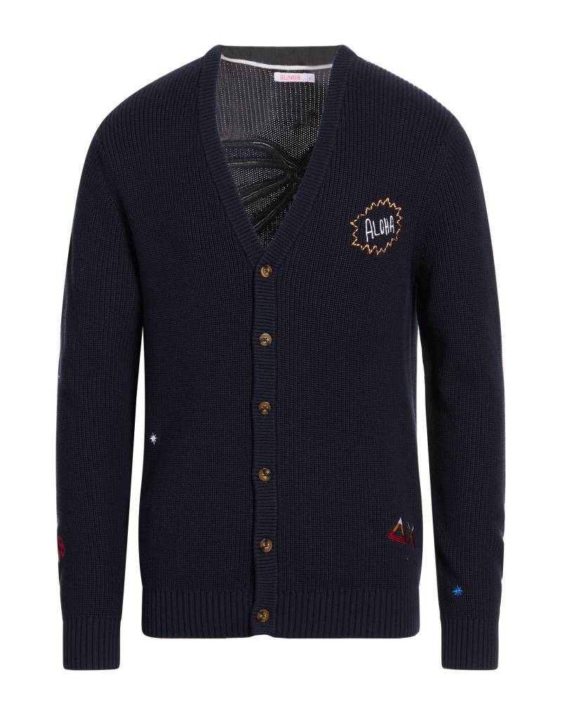 SUN 68 Strickjacke Herren Nachtblau von SUN 68