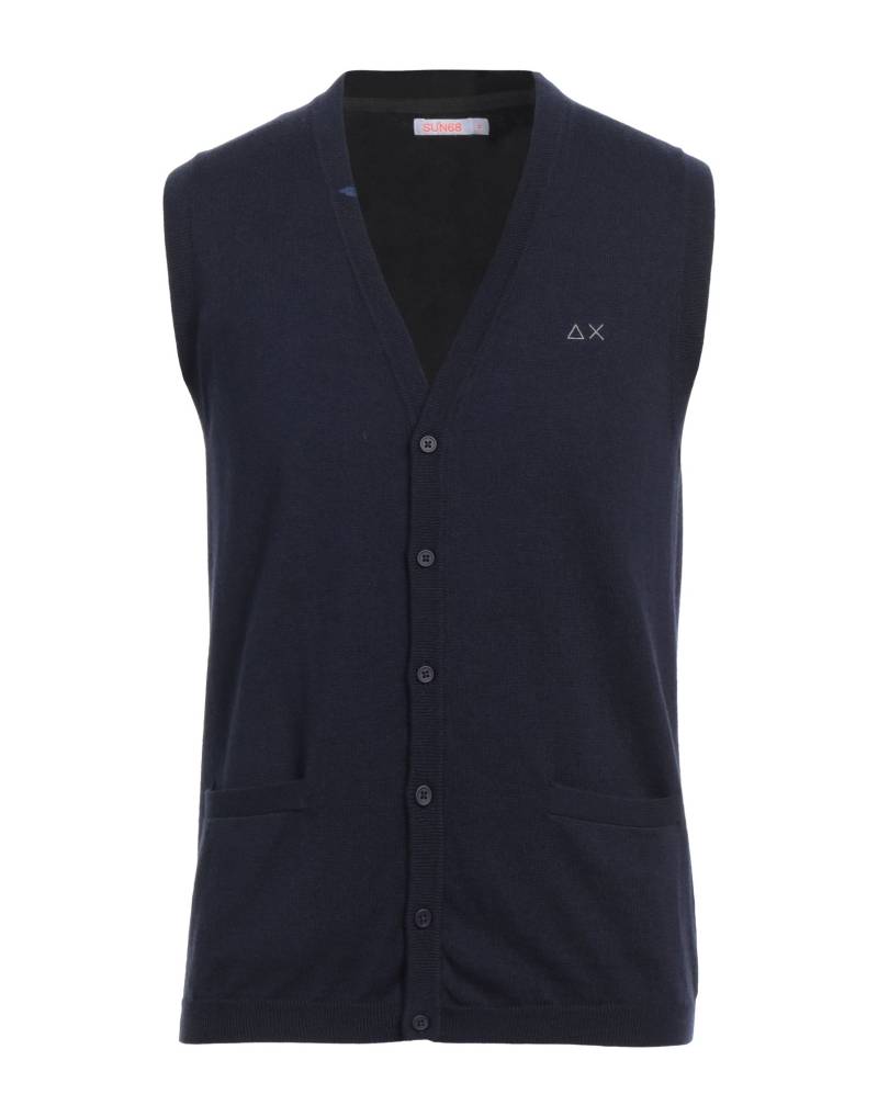 SUN 68 Strickjacke Herren Nachtblau von SUN 68