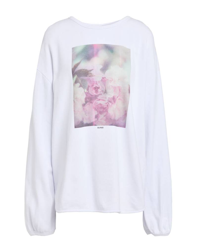 SUN 68 Sweatshirt Damen Weiß SUN 68 Sweatshirt Damen Weiß von SUN 68
