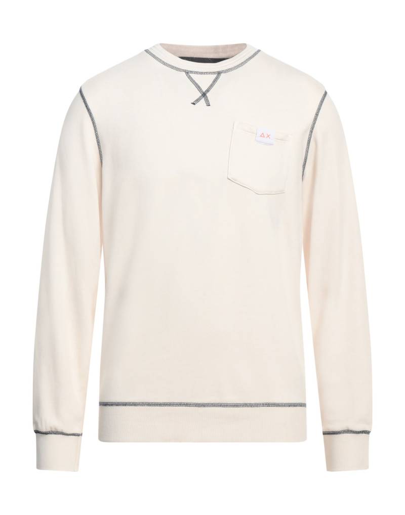 SUN 68 Sweatshirt Herren Cremeweiß von SUN 68