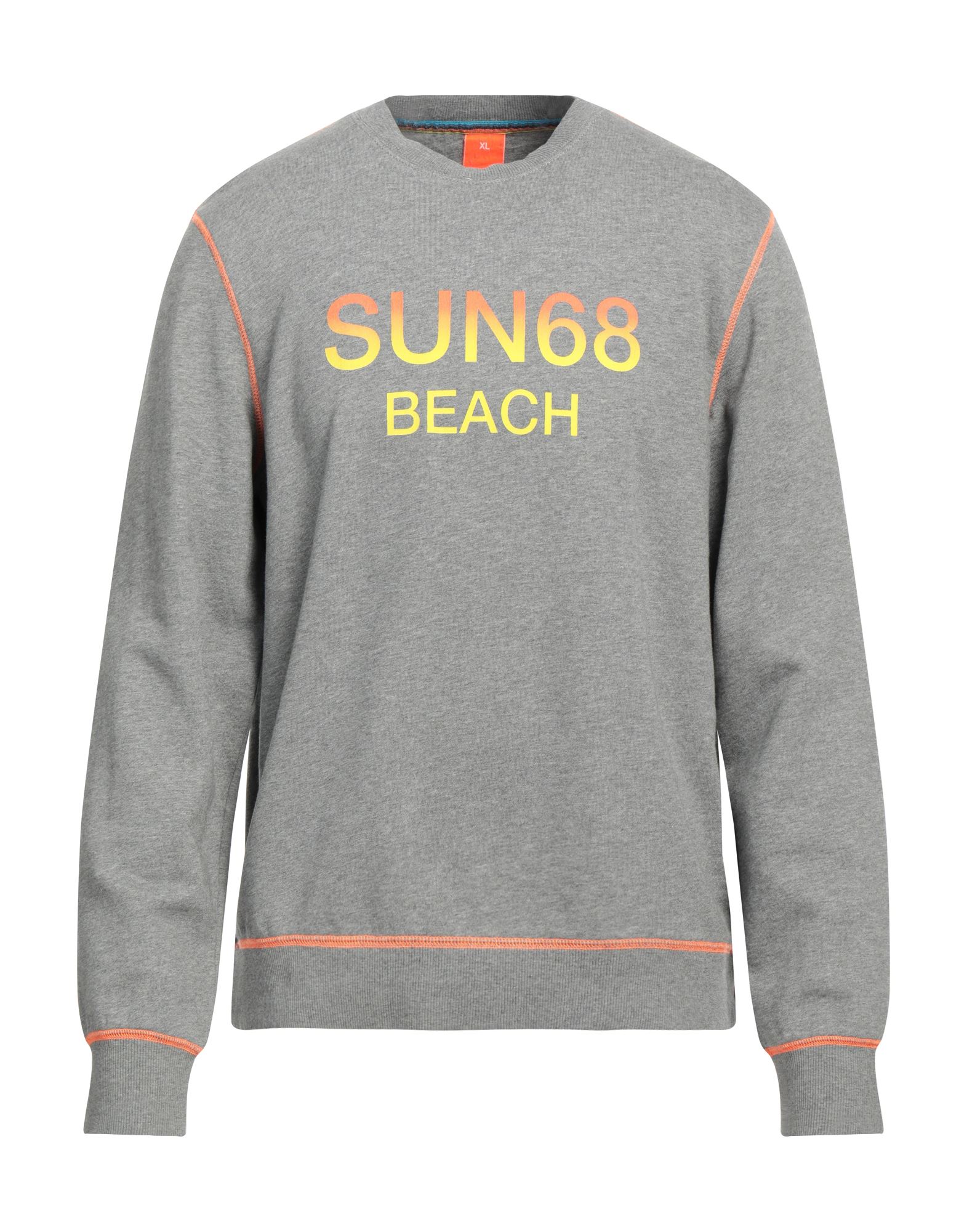 SUN 68 Sweatshirt Herren Grau von SUN 68