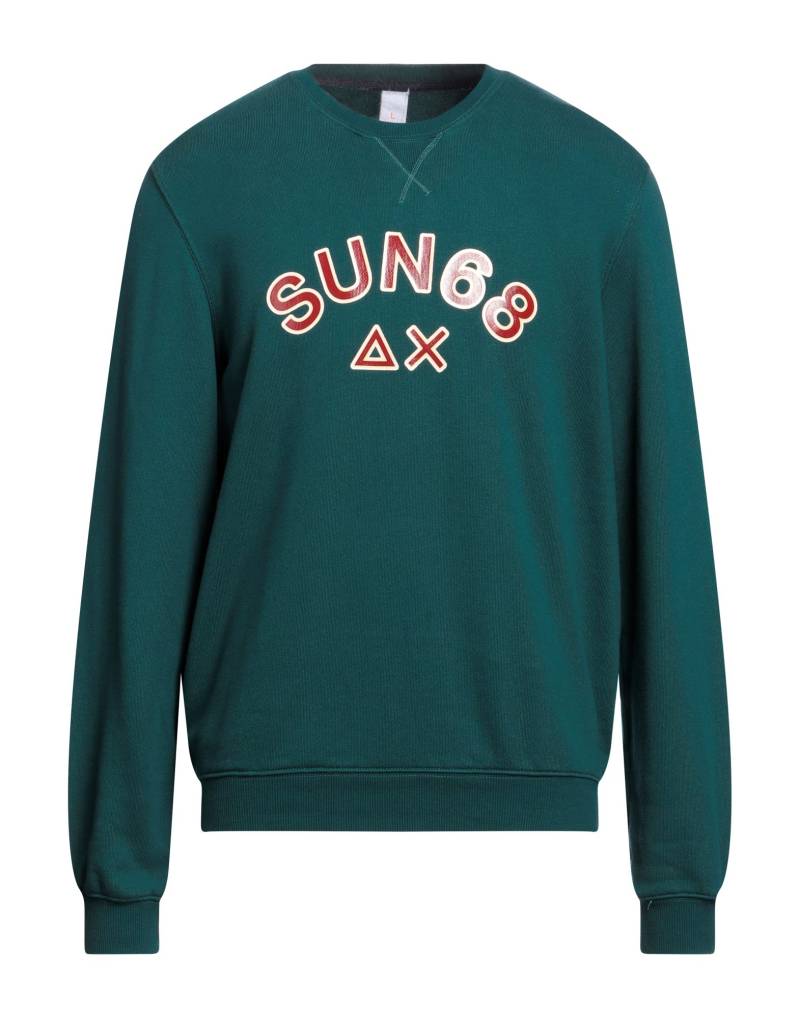 SUN 68 Sweatshirt Herren Smaragdgrün von SUN 68