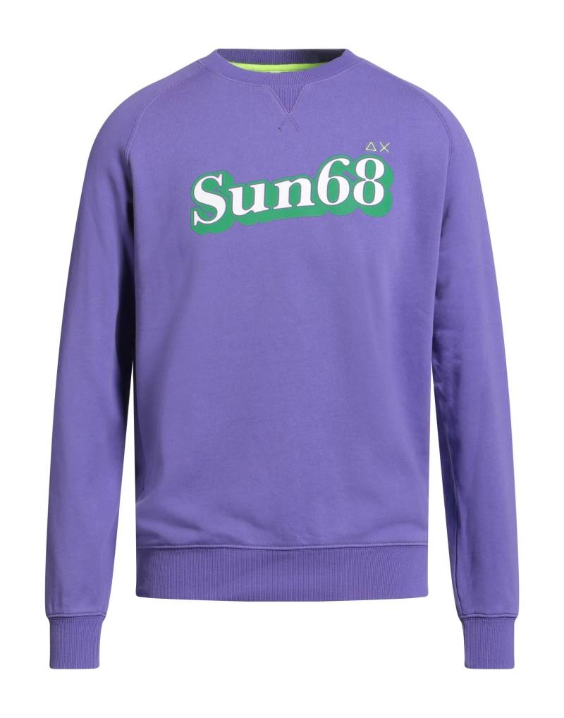 SUN 68 Sweatshirt Herren Violett von SUN 68