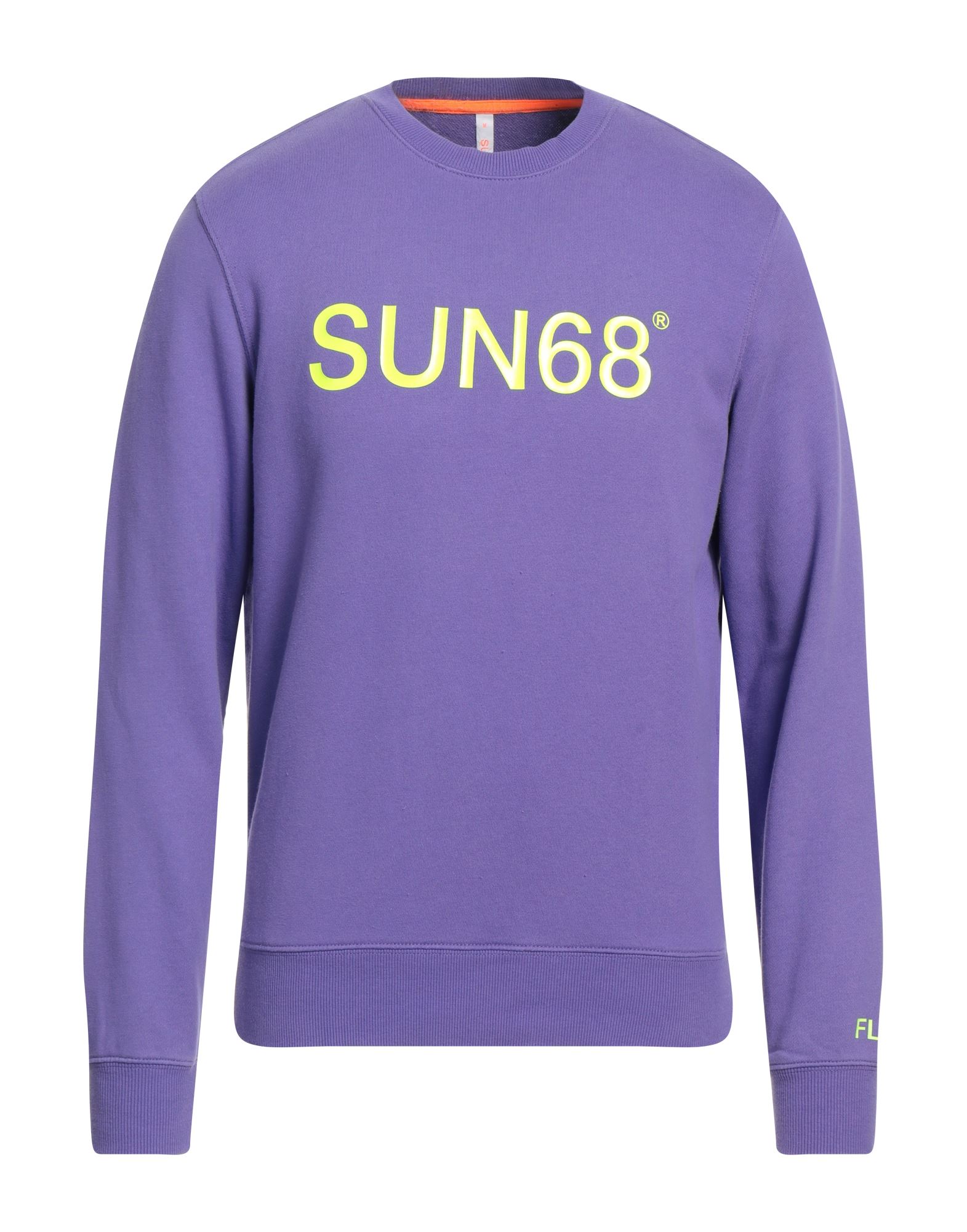 SUN 68 Sweatshirt Herren Violett von SUN 68