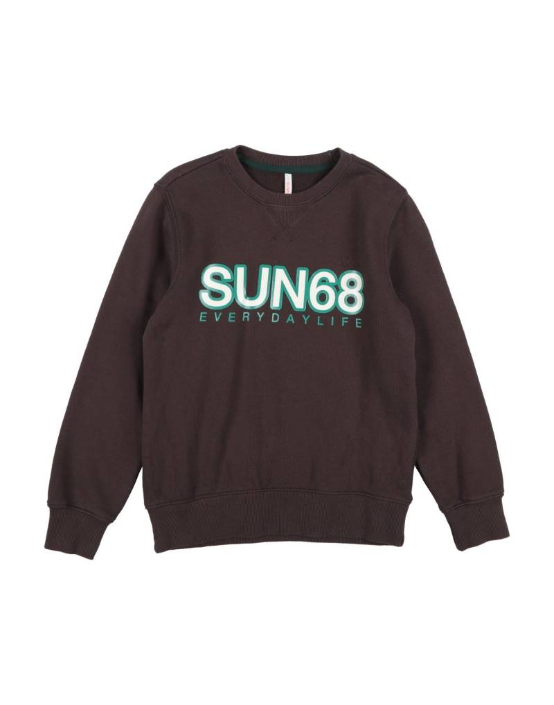 SUN 68 Sweatshirt Kinder Dunkelbraun von SUN 68