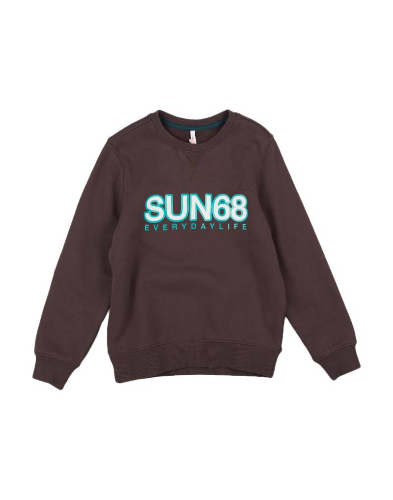 SUN 68 Sweatshirt Kinder Dunkelbraun von SUN 68