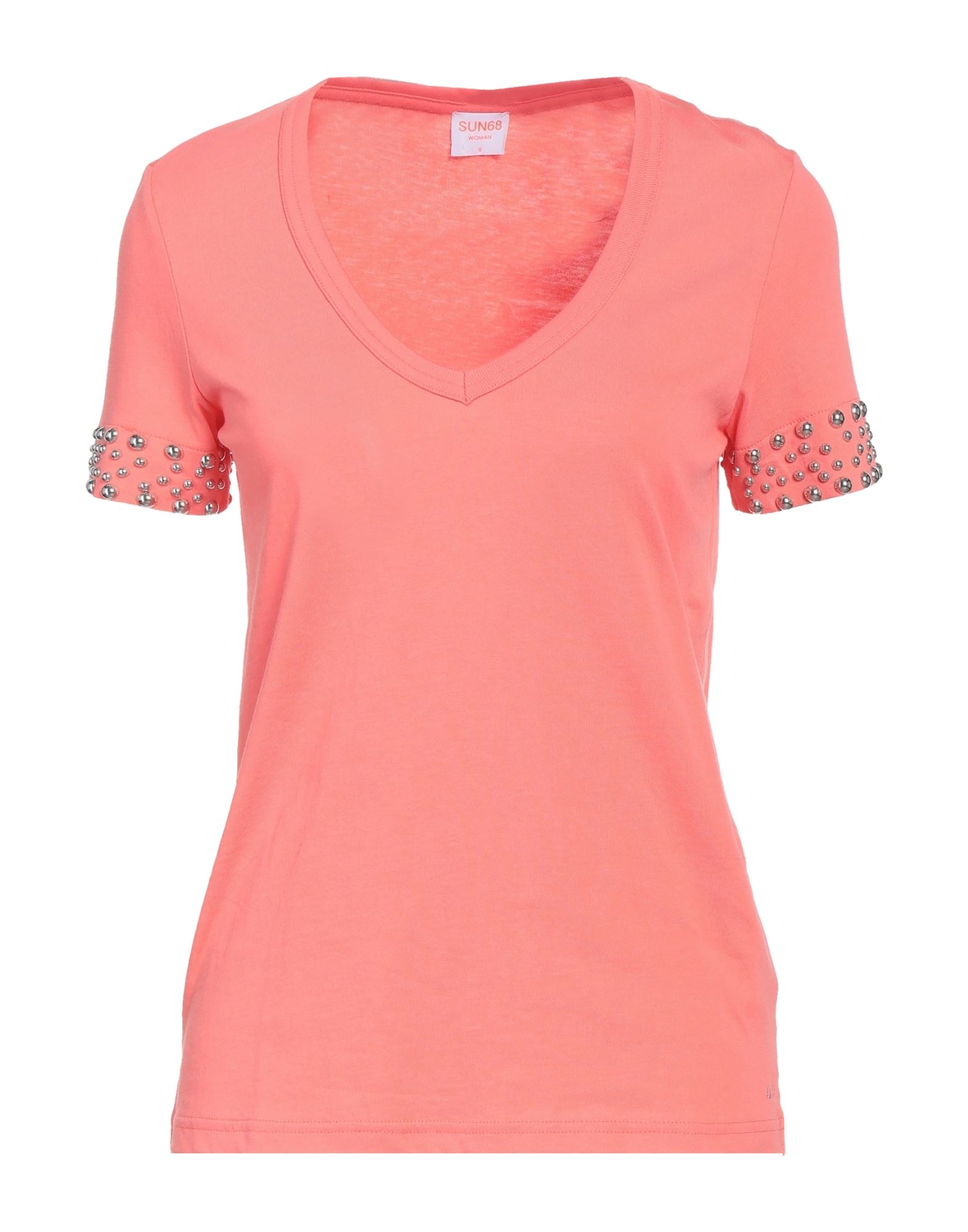 SUN 68 T-shirts Damen Lachs von SUN 68