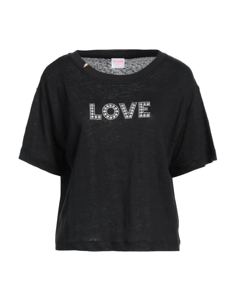SUN 68 T-shirts Damen Schwarz von SUN 68